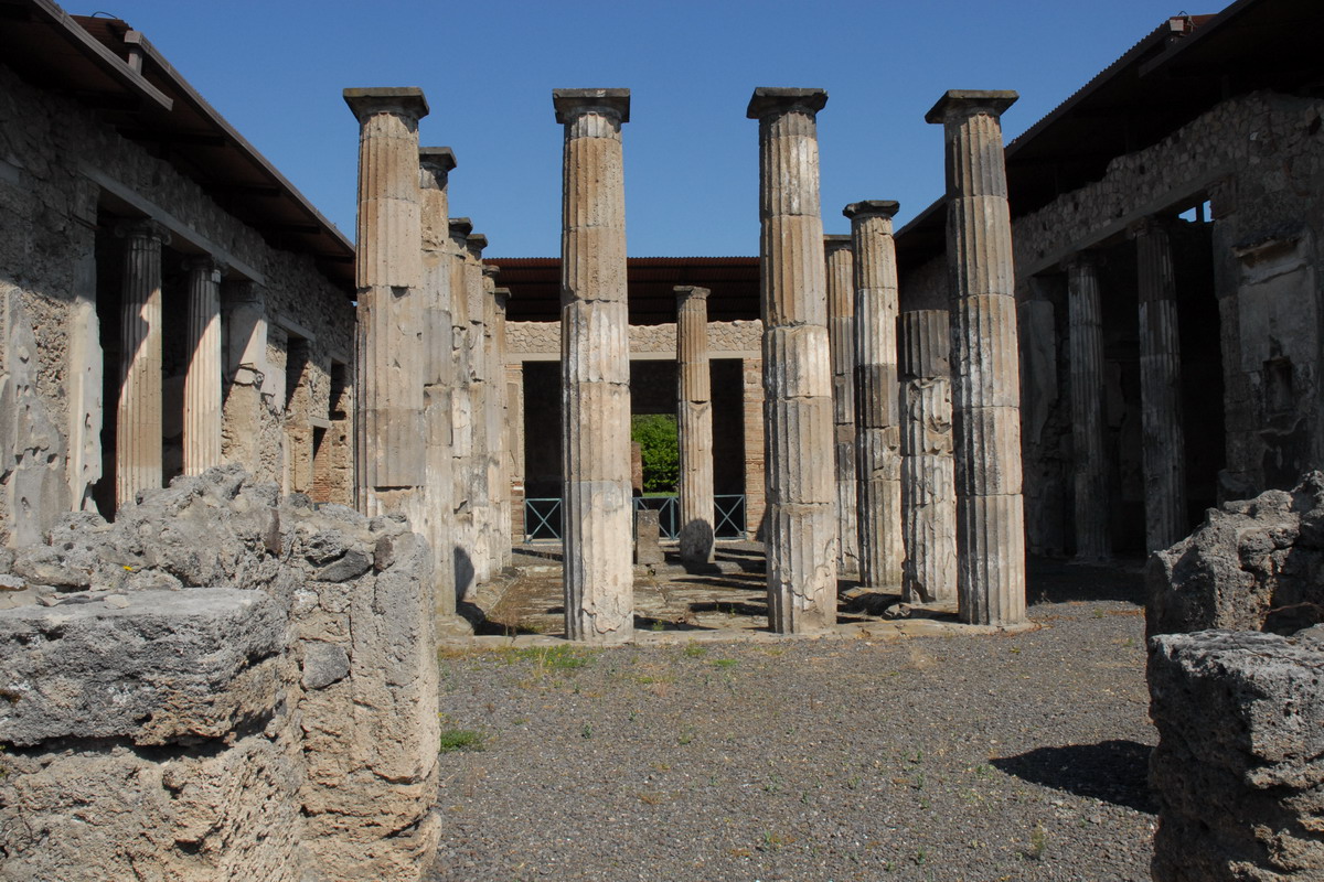 развалины Помпеи