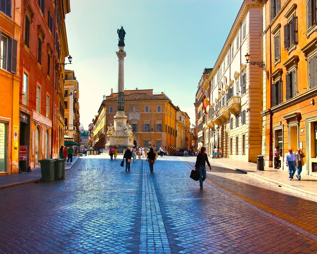 Площадь Испании (Piazza di Spagna)