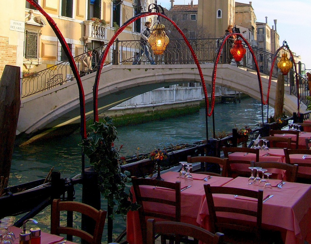Кафе в Венеции