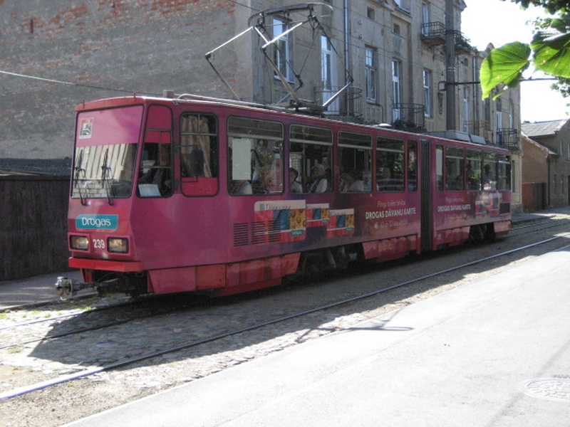 Трамвай в Лиепая