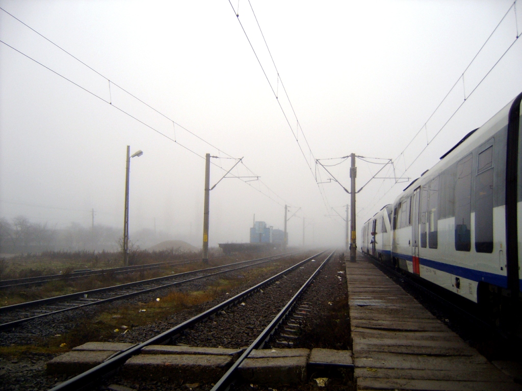 Железнодорожный вокзал утром. Белград