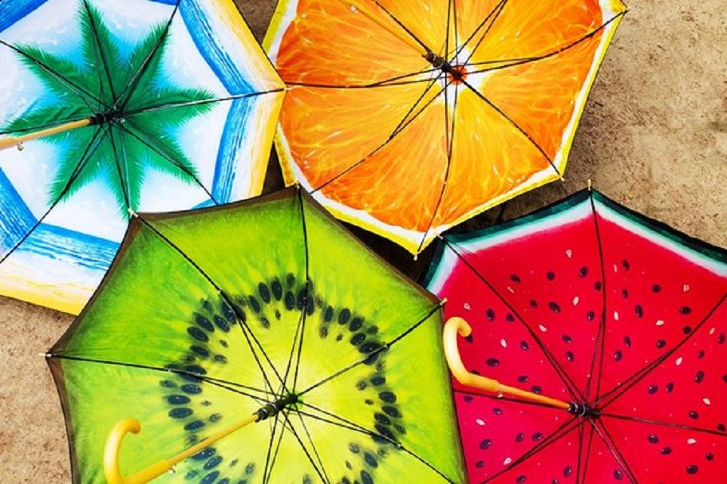 Зонты — сувенир из Бергена