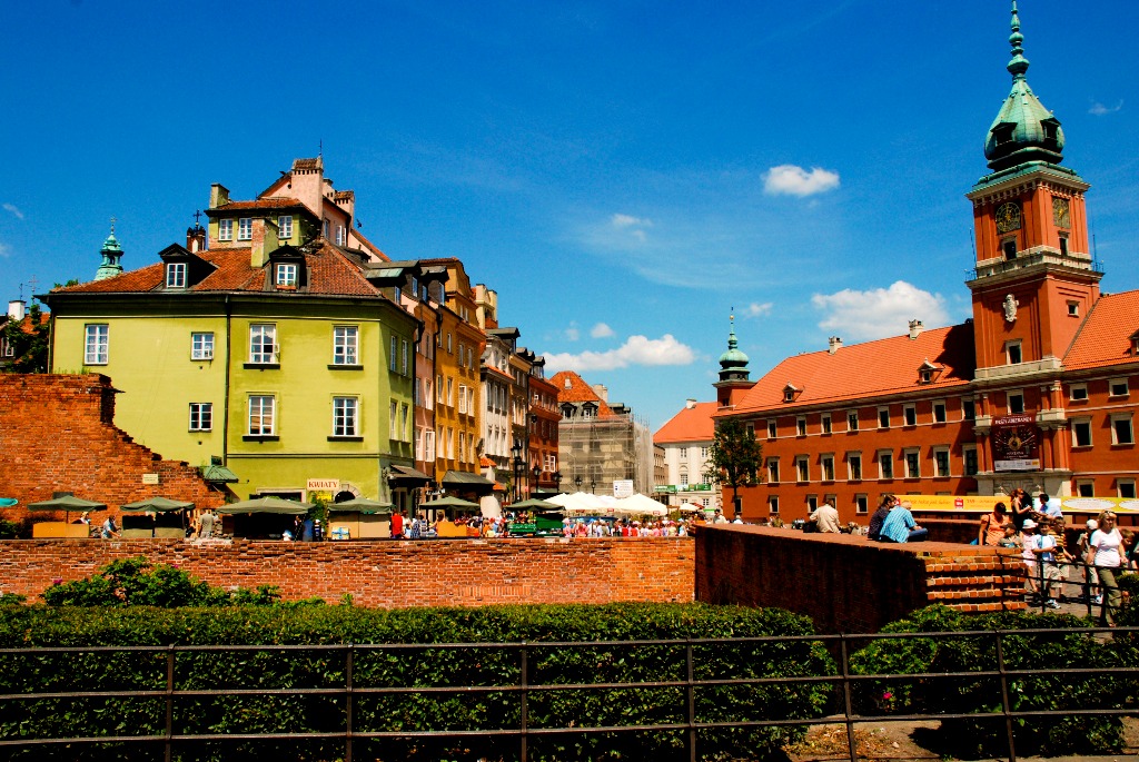 старый город в Варшаве