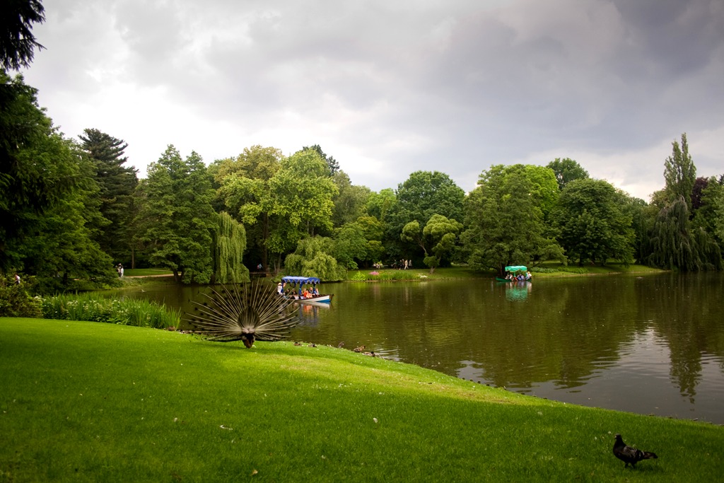 парк Лазенки в Варшаве