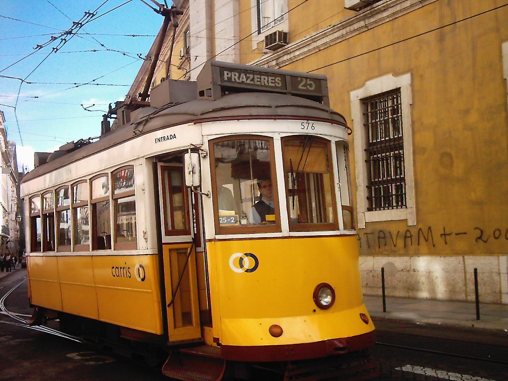 Старый Португальский трамвай