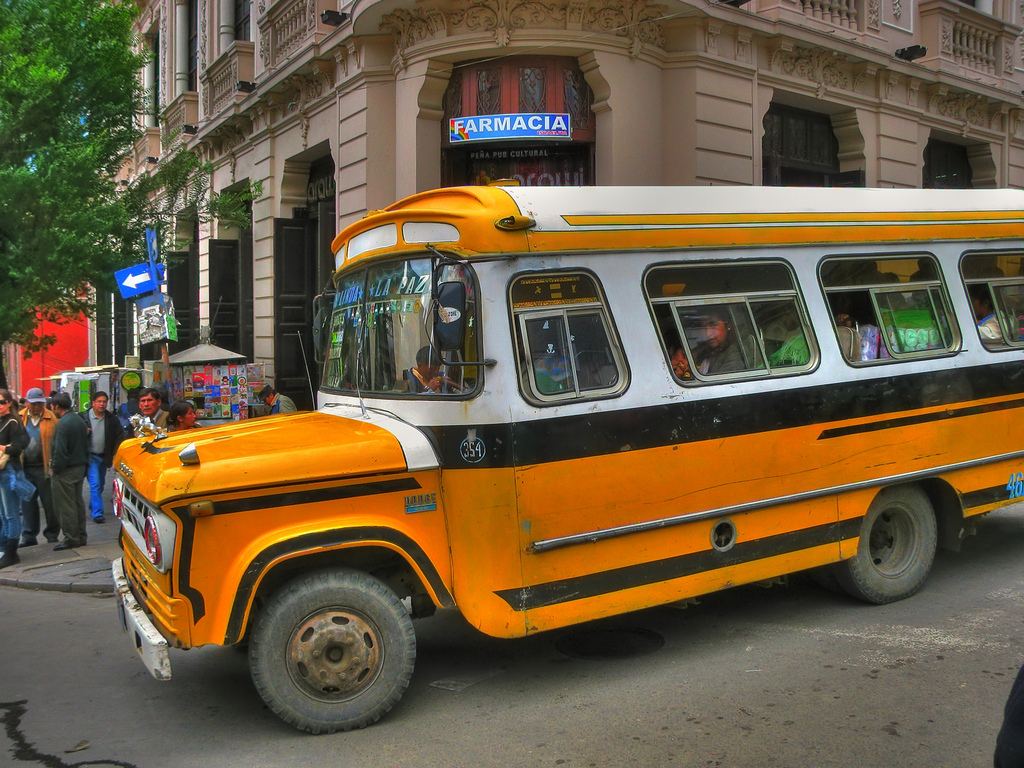 Микроавтобус Ла-Паса