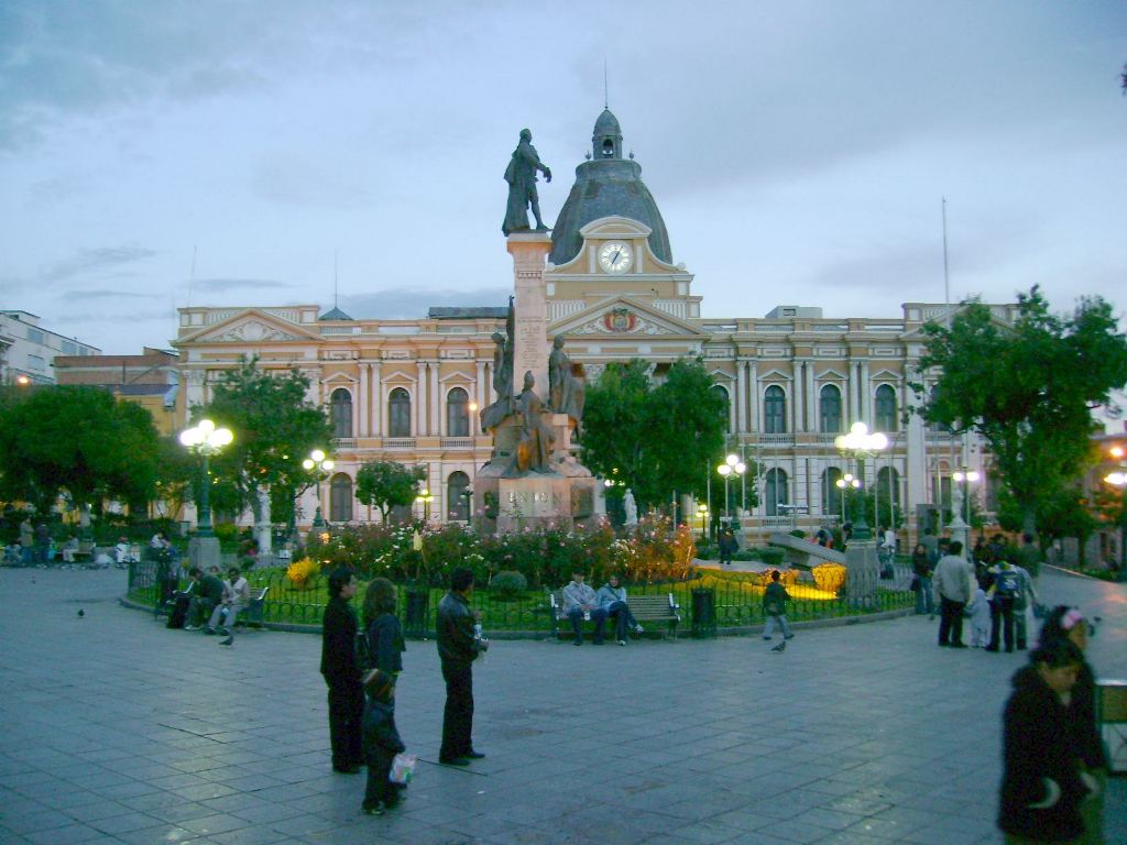 Площадь Мурильо в Ла-Пасе
