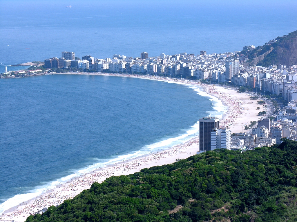 Белоснежные пляжи Рио-Де-Жанейро
