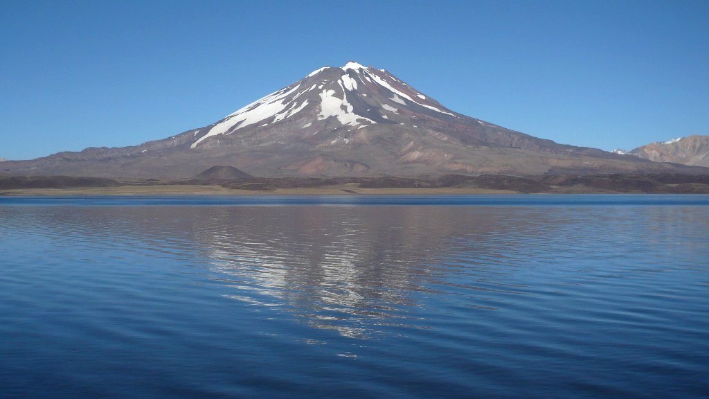 Вулкан Майпо в Чили