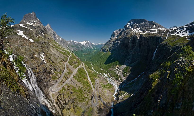 Trollstigen в Норвегии