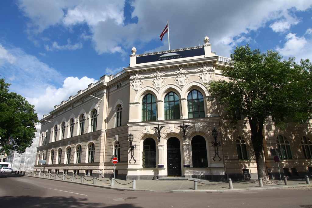 Банк Латвии в Риге