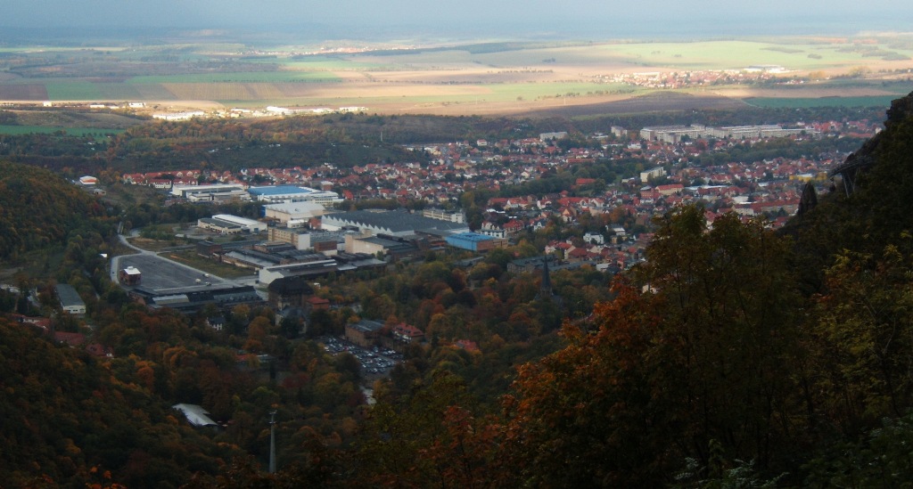 Вид на немецкий город Тале