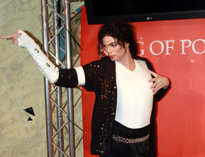 Майкл Джексон в Музее мадам Тюссо в Амстердаме