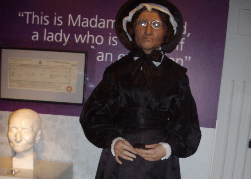 Фигура самой мадам Тюссо из лондонского музея