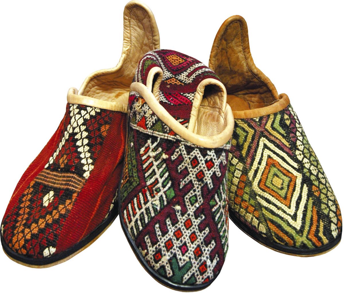 Сувениры из Марокко. Туфли-бабуши