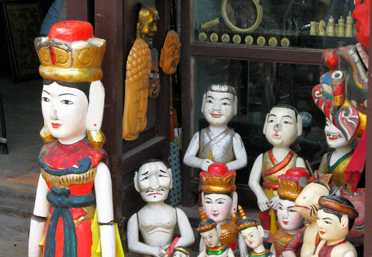 Сувениры из Вьетнама, национальные куклы