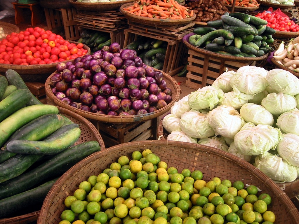 Овощи и фрукты во Вьетнаме