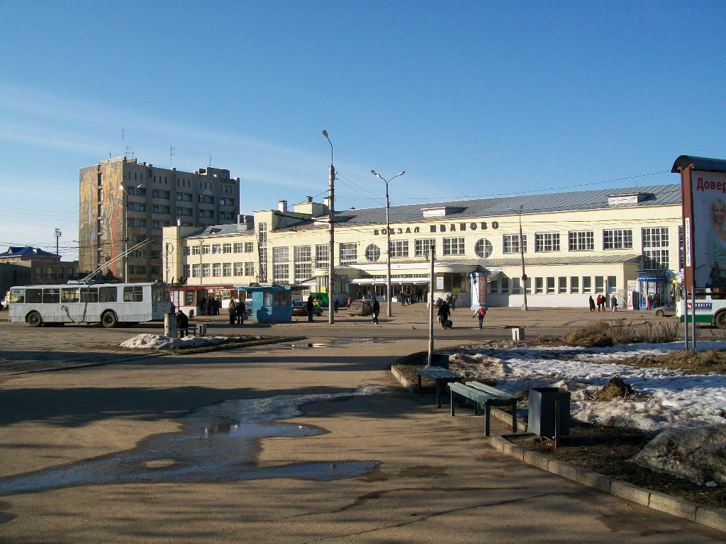 Железнодорожный вокзал в Иваново