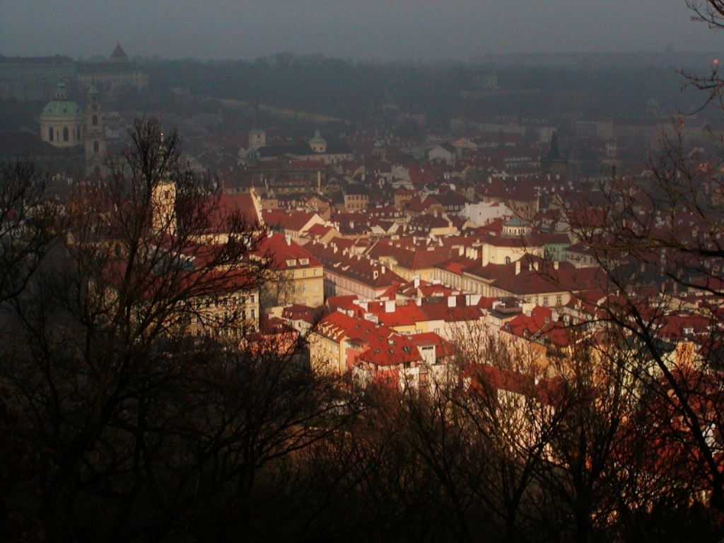 Вид на Прагу