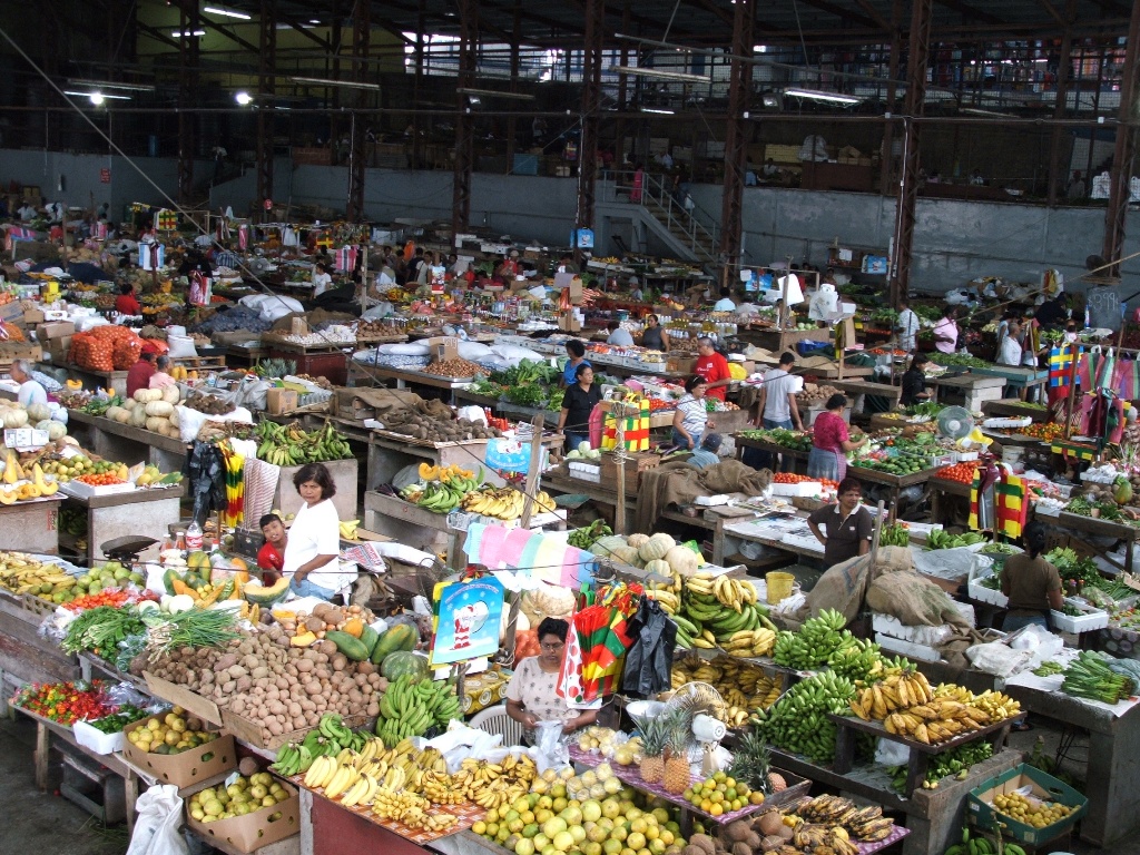 Местный рынок в Сан-Фернандо