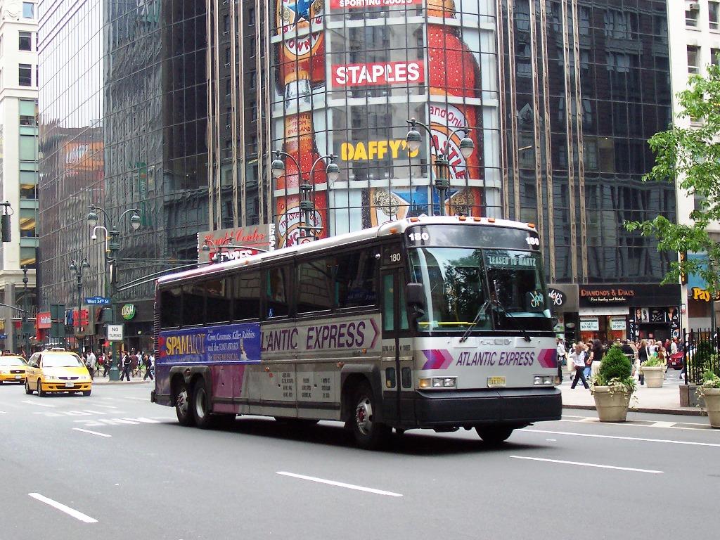 Автобус в Атлантик-Сити