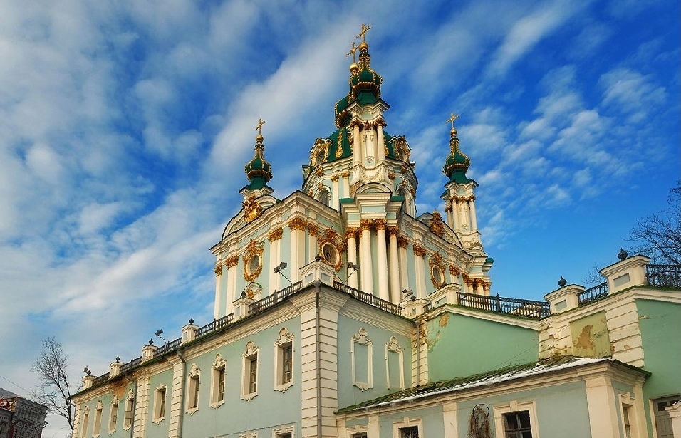 Церковь в Киеве на Андреевском спуске