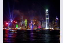 Симфония света в Гонконге